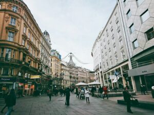 オーストリアの首都ウイーンの街並み