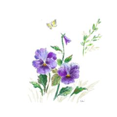 すみれとモンスリー公園