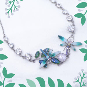 とんぼのビジューネックレス