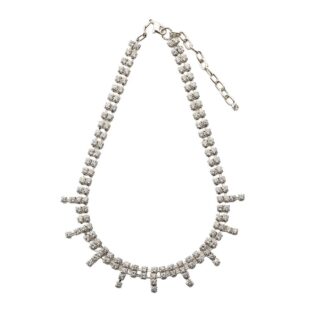 ネックレス ラインストーン クリア ハンギング 150576