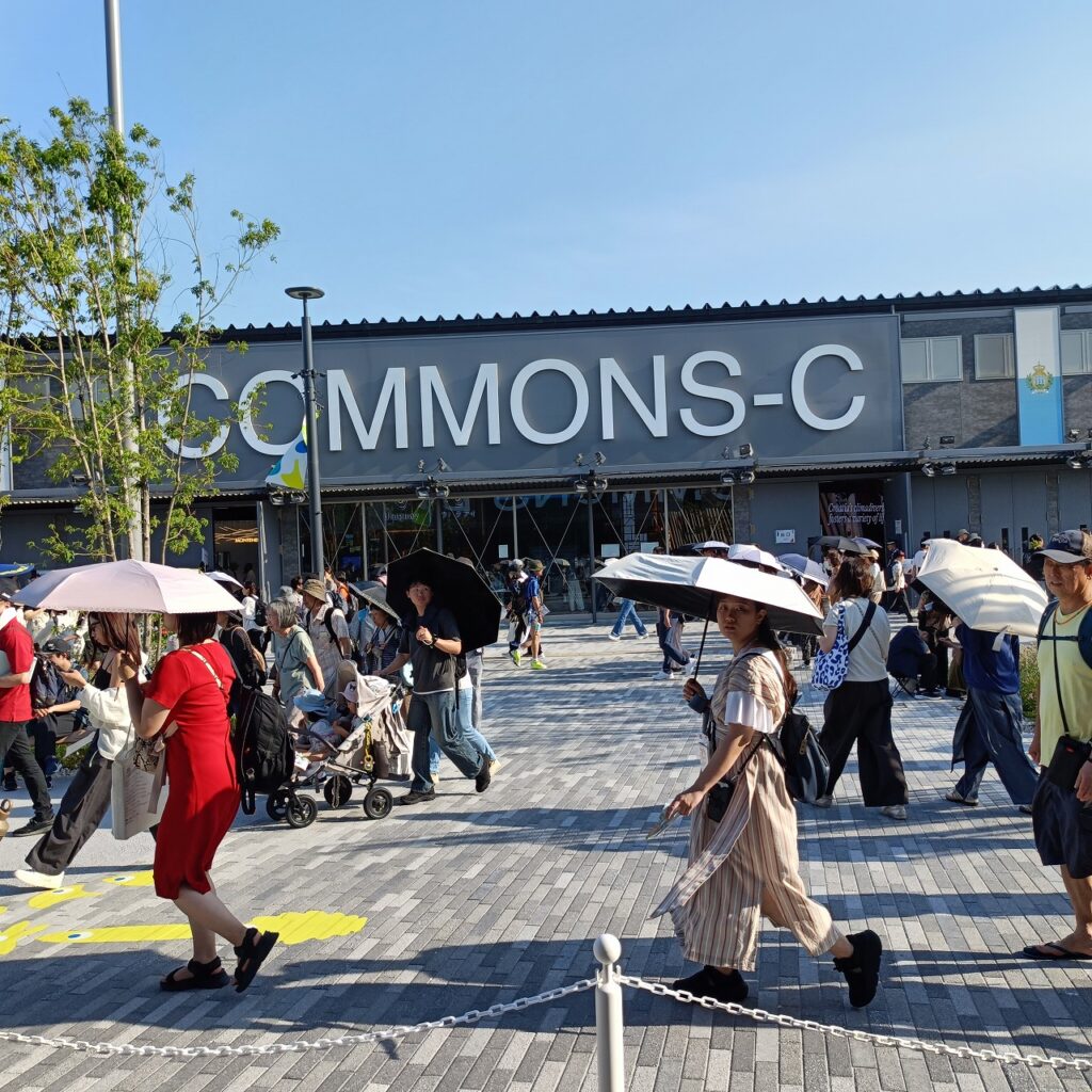 A～Fまであるコモンズ館はスタンプを集めやすいスポット